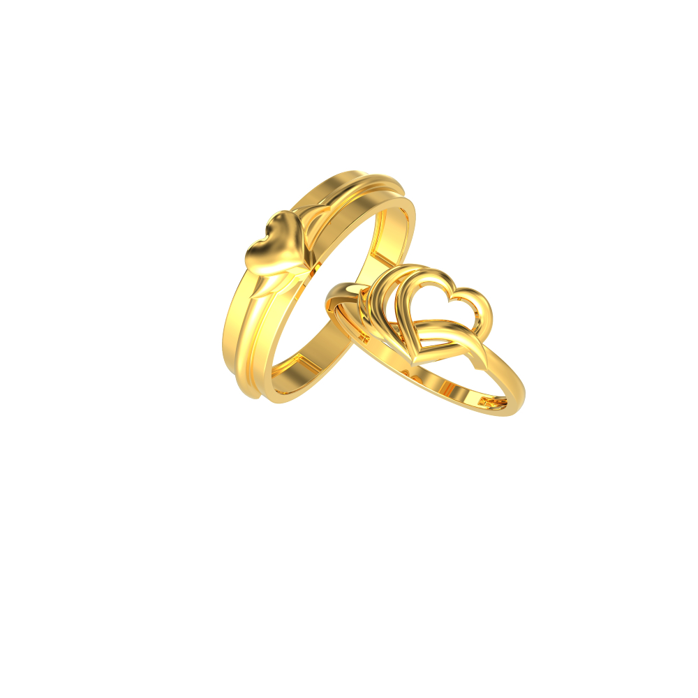 Classic Gold Couple's Wedding Bands - Aurelius Jewelry