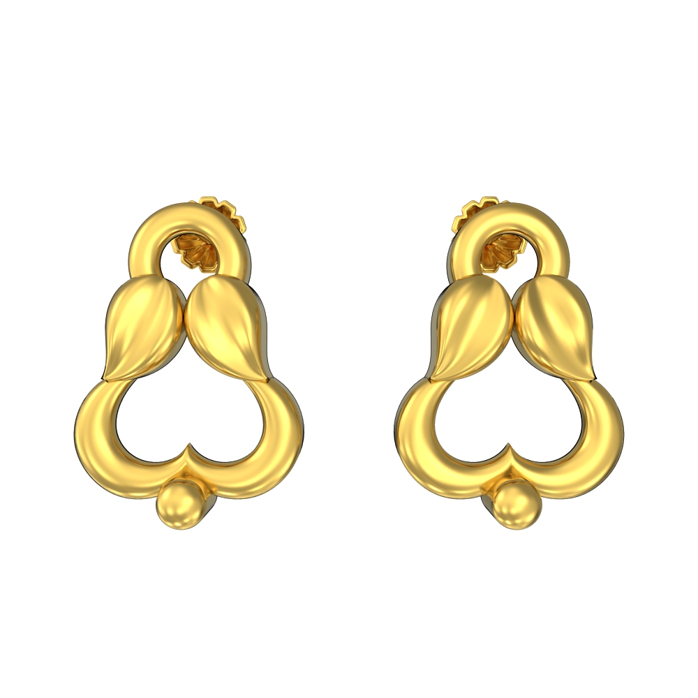 12 grams light weight butta ✨ | Gold necklace designs, Gold earrings  designs, Gold bar earrings