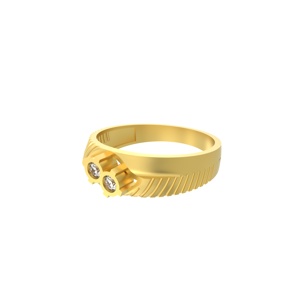 Essential Band by George Rings - 3.5mm 18k yellow gold band