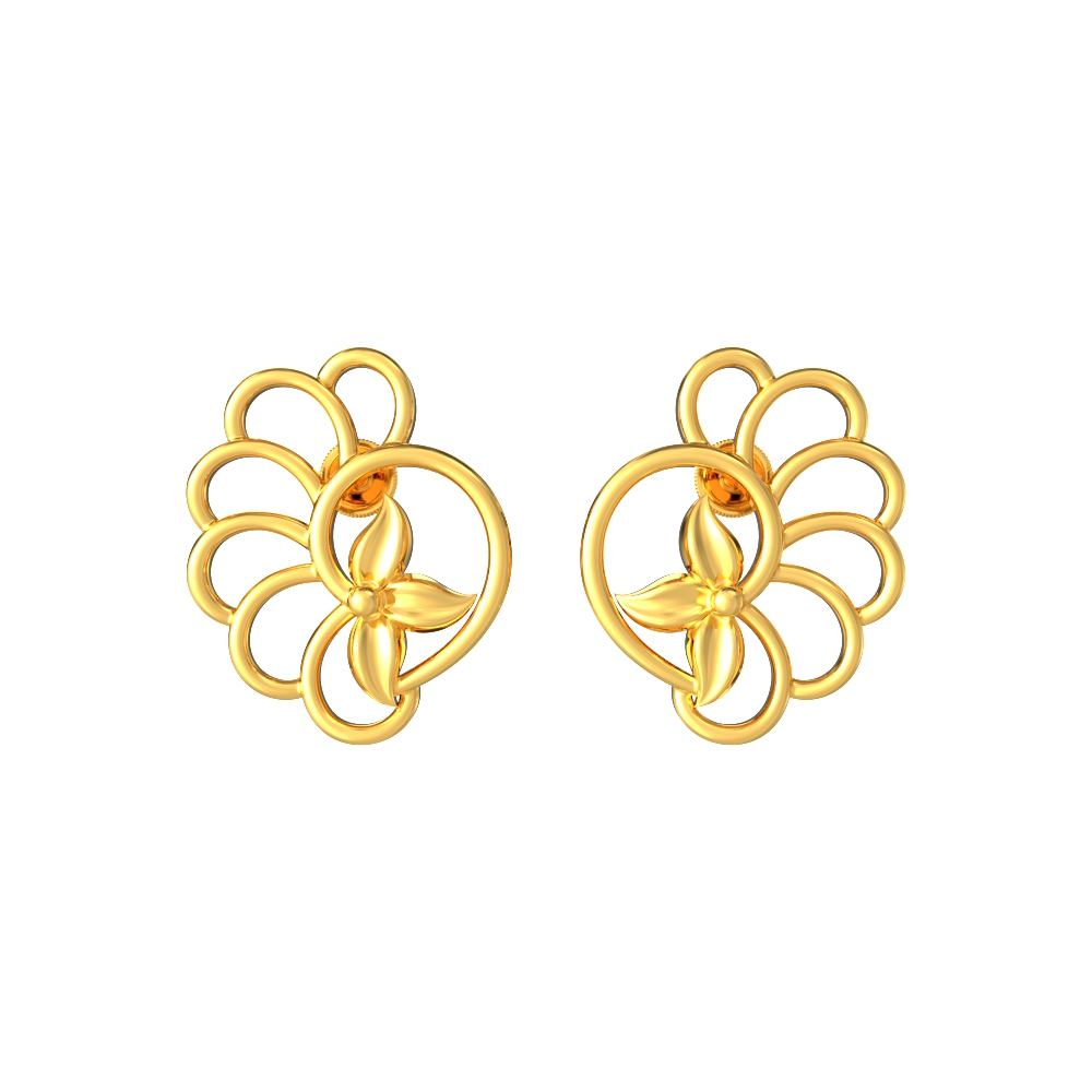 Gold Earrings Buttalu Designs With Price | escapeauthority.com