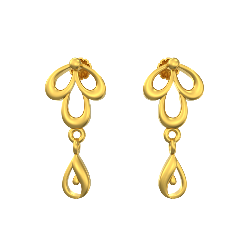 Gold Color Drop Earrings Knot Stud Earrings Big Geometric Statement Earrings  African Dubai Fashion Jewelry Accessoires - AliExpress