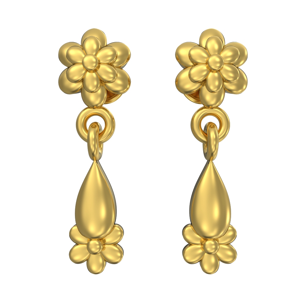 Drop Earrings | Gold | Silver | Women | Bottega Veneta Earrings Dupes —  Keyo & Co.