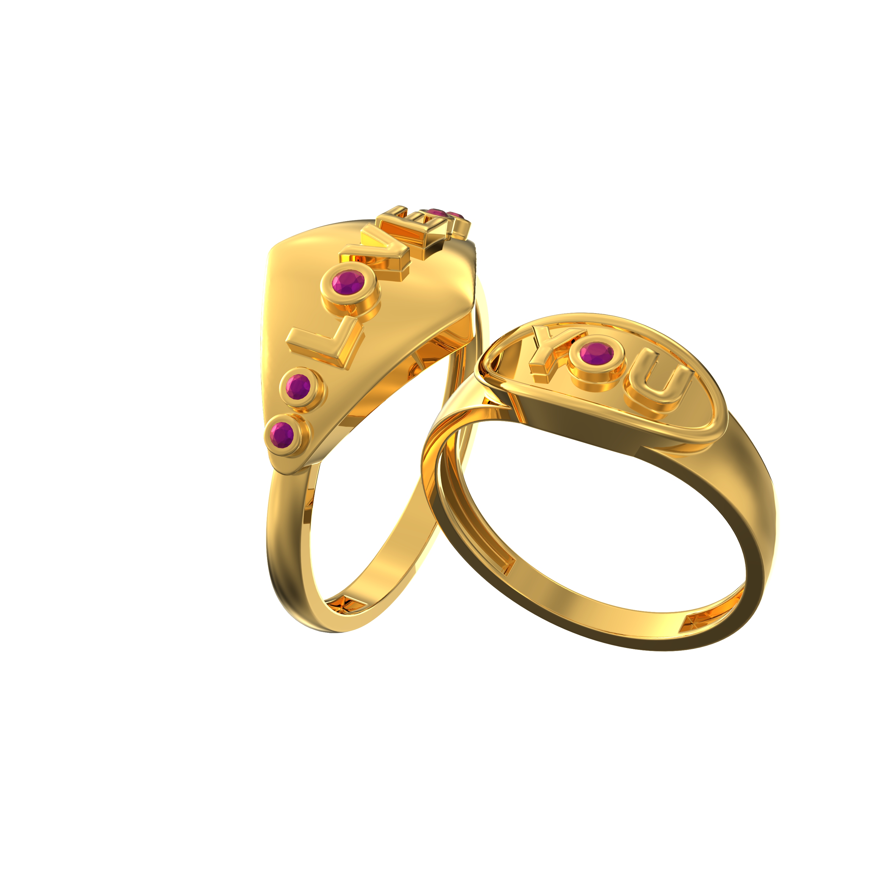 Love-gold-ring