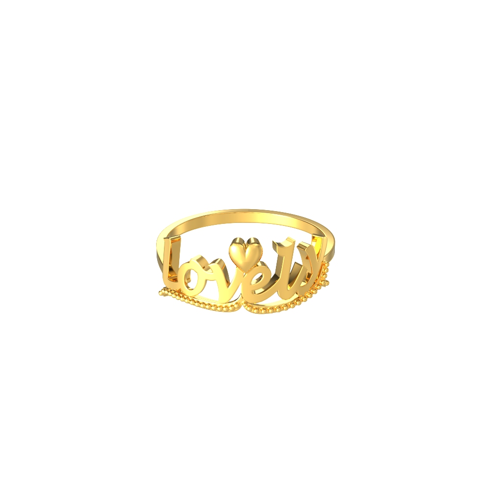 Buy quality Gold name ring in Ahmedabad
