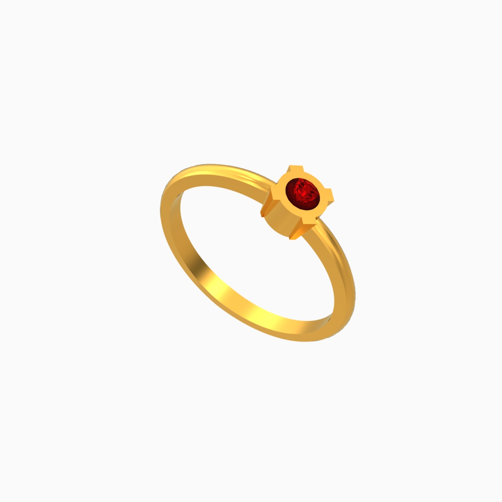 Designer Gold Leaf Ring
