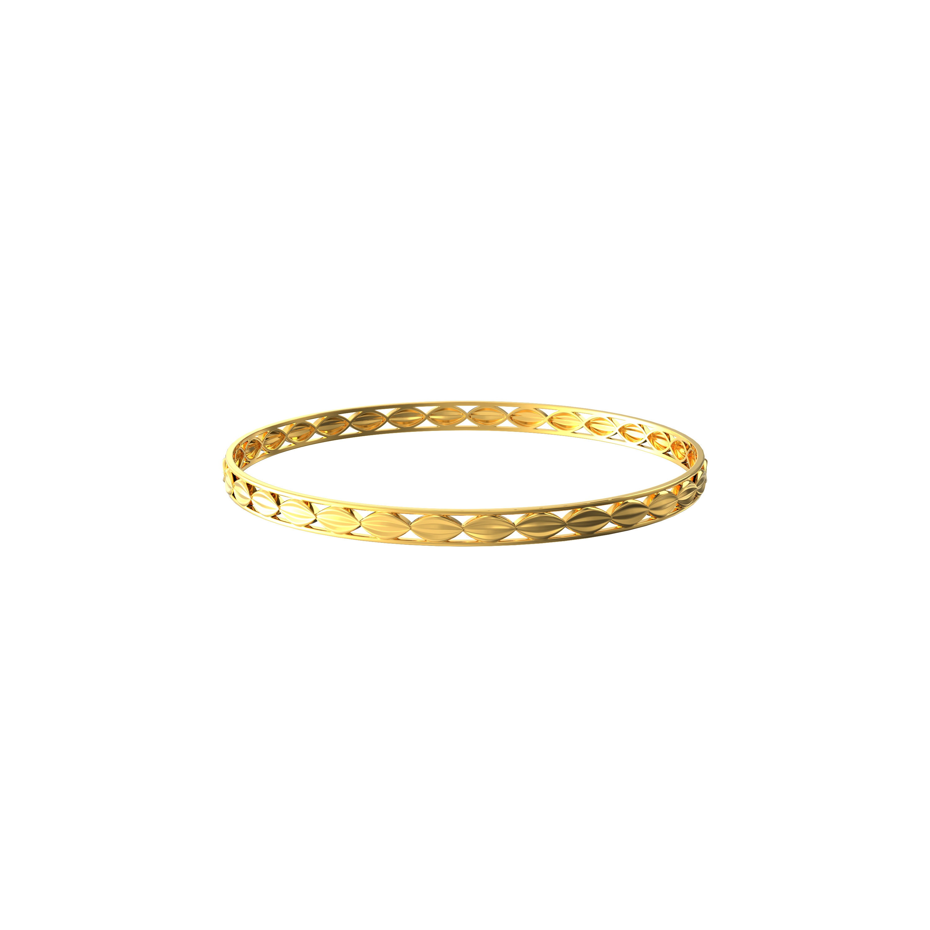 Simple Gold Bangle For Women