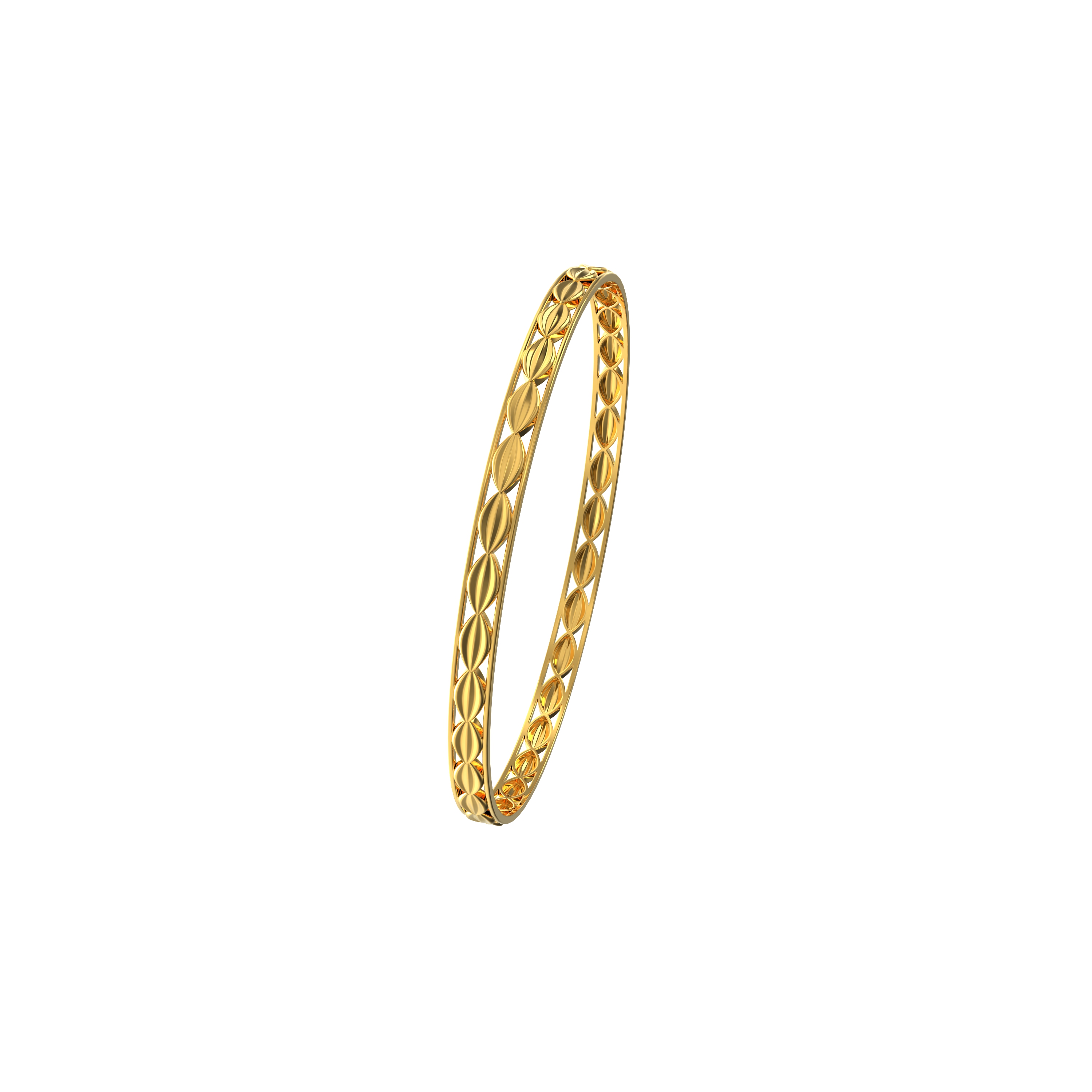 Simple Gold Bangle For Women
