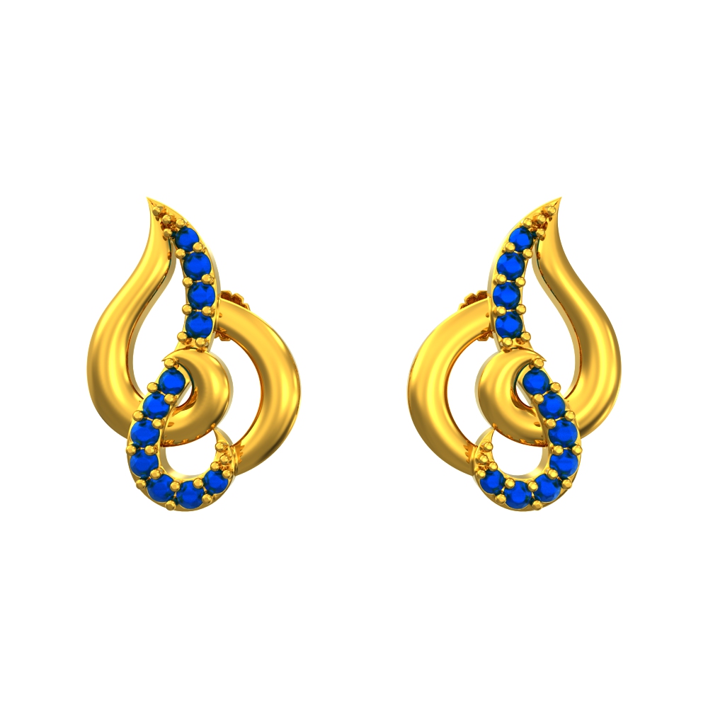 SPE Gold - Fashionable Gold Studs
