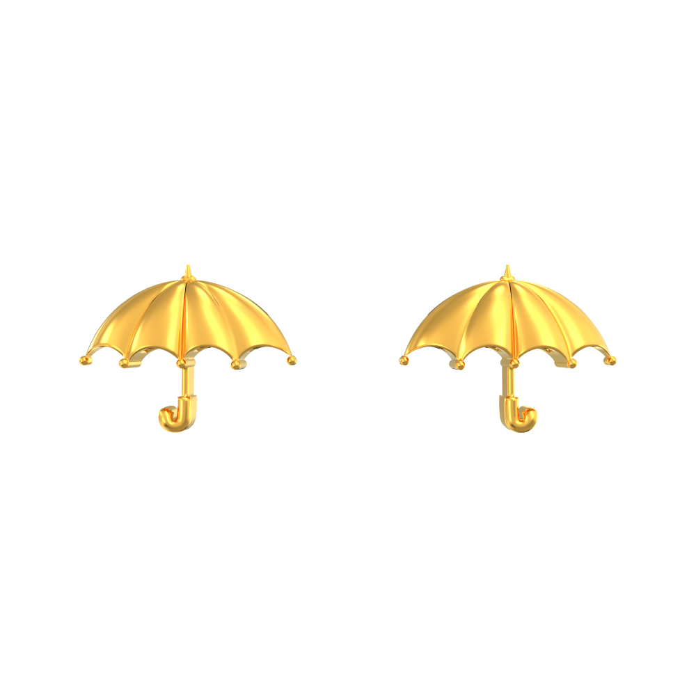 Chic Miniature Umbrella Studs