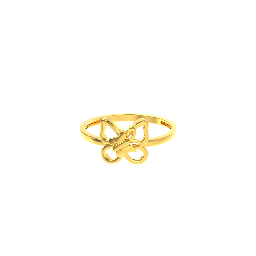 SPE Gold - Enchanting Butterfly Gold Ring - for Men's