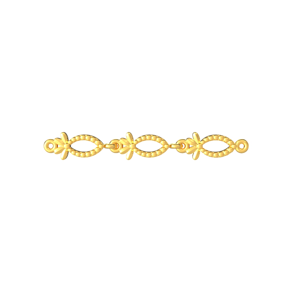 Personalized Classic Infinity & 3 Birthstone Bracelet in 14k Gold