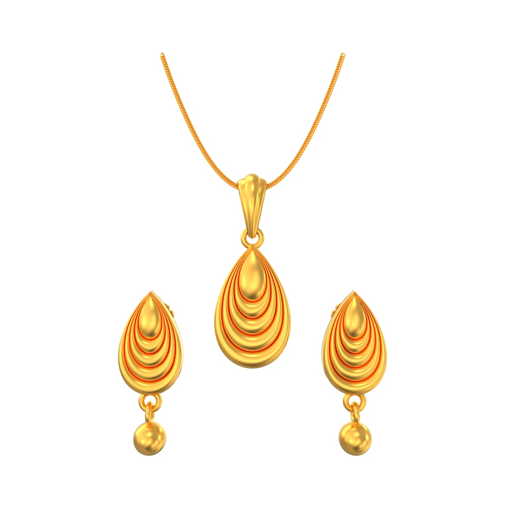 Stacked-Pears-Pendant-set