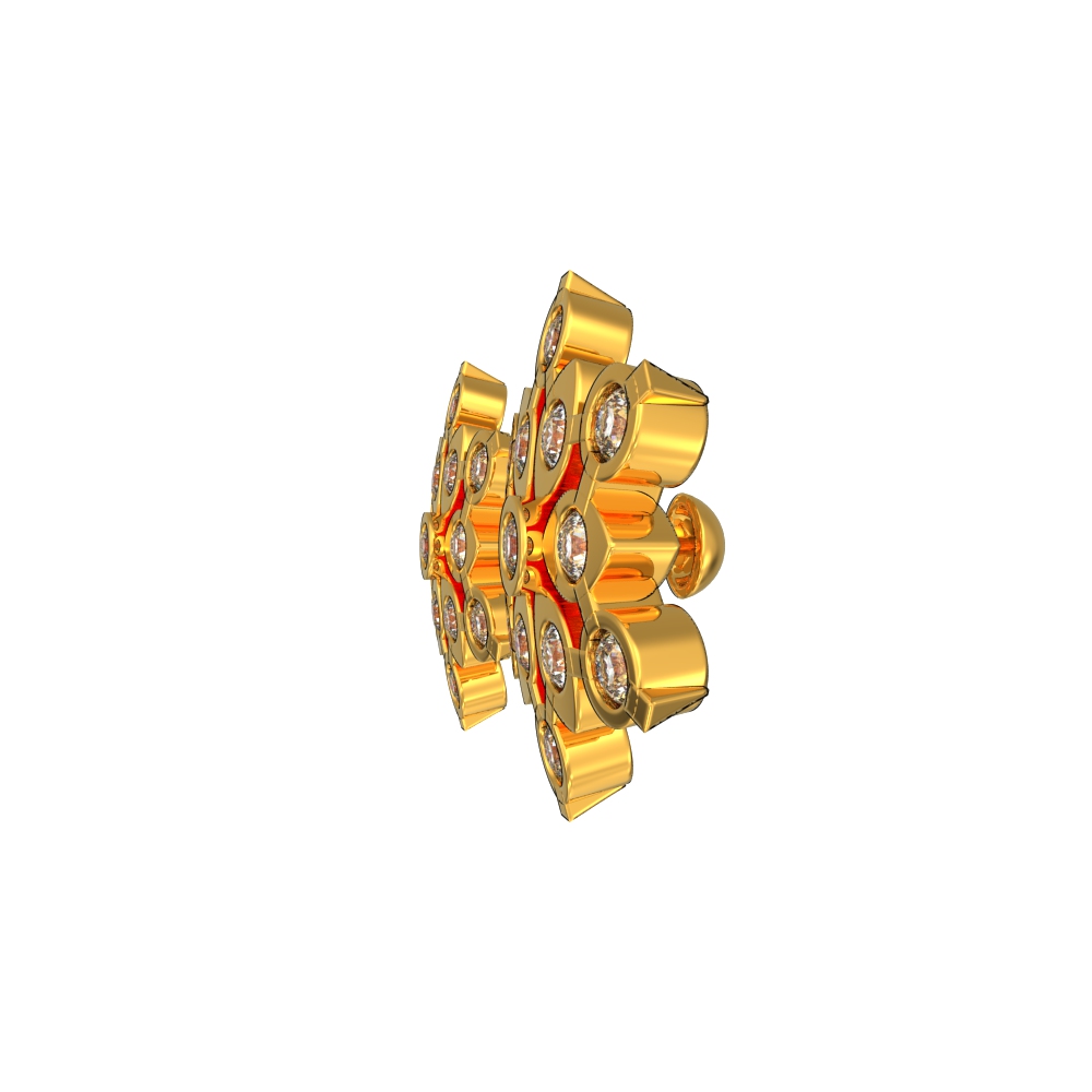 Platinum And 18K Yellow Gold Old Mine Cut Diamond Drop Earrings – Ferro  Jewelers
