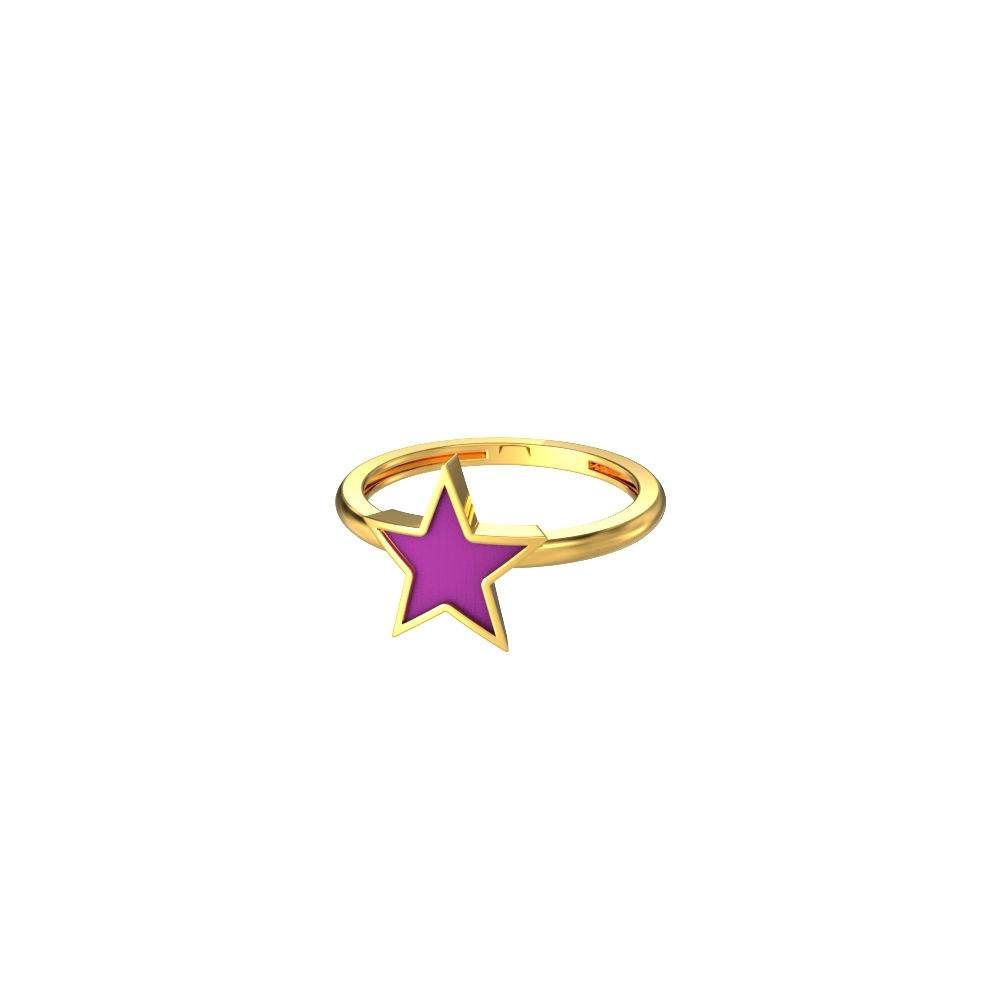 Star-shaped-Gold-Ring