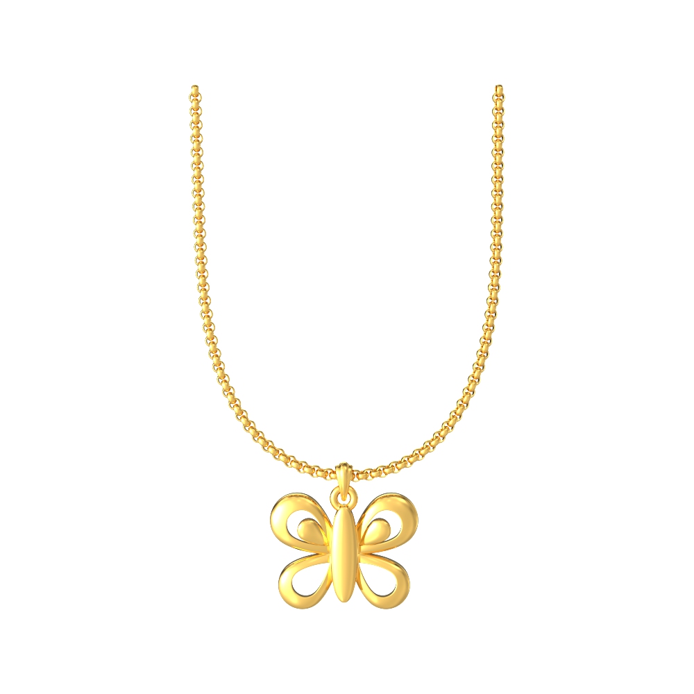 Flying-Butterfly-Gold-Pendant
