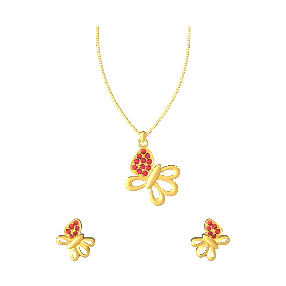 Enchanting-Butterfly-Pendent-Set