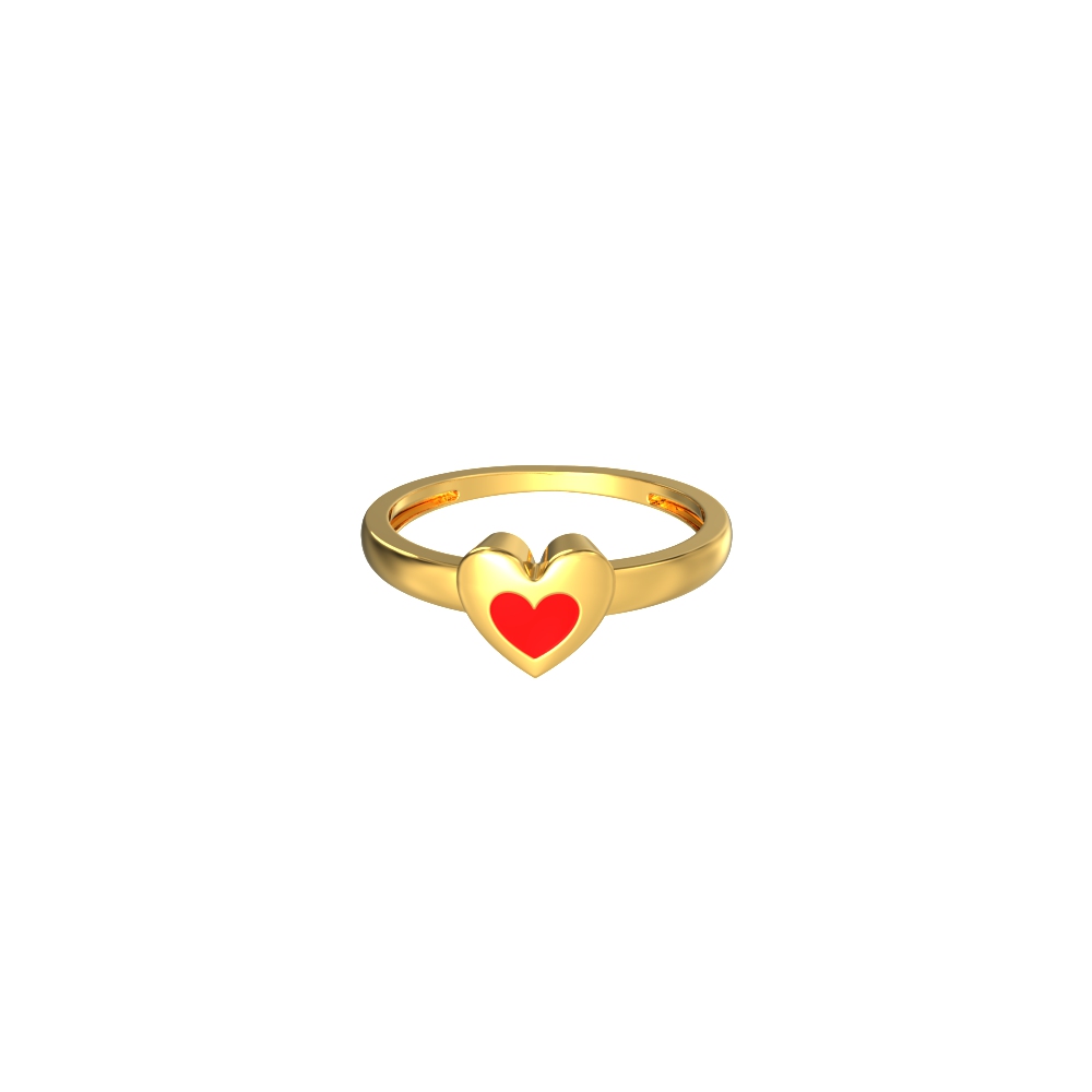 Heart-Design-Kids-Gold-Ring