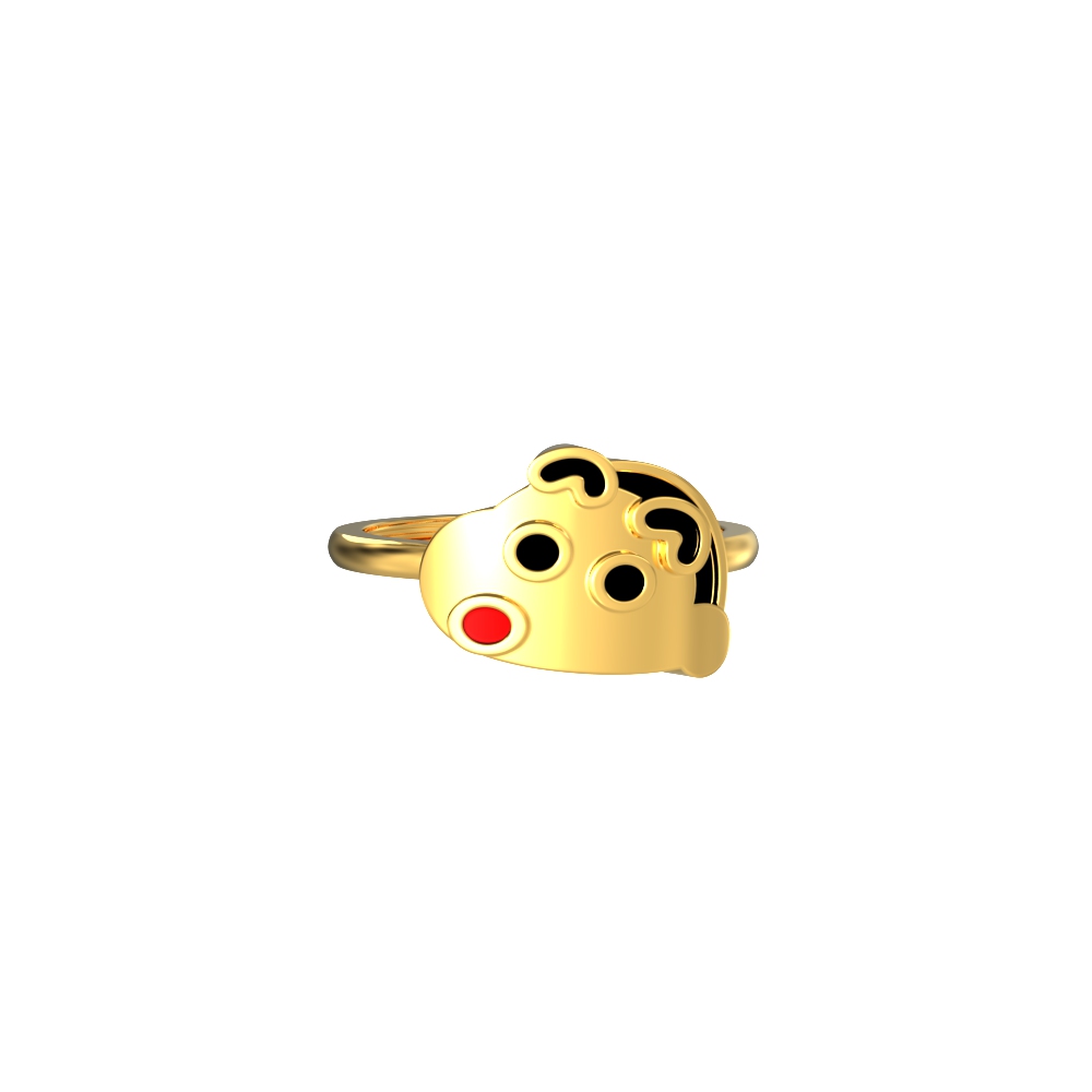 Shinchan-Kids-Gold-Ring