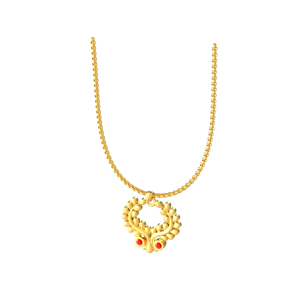 Traditional-Flower-Gold-Pendant-Collection