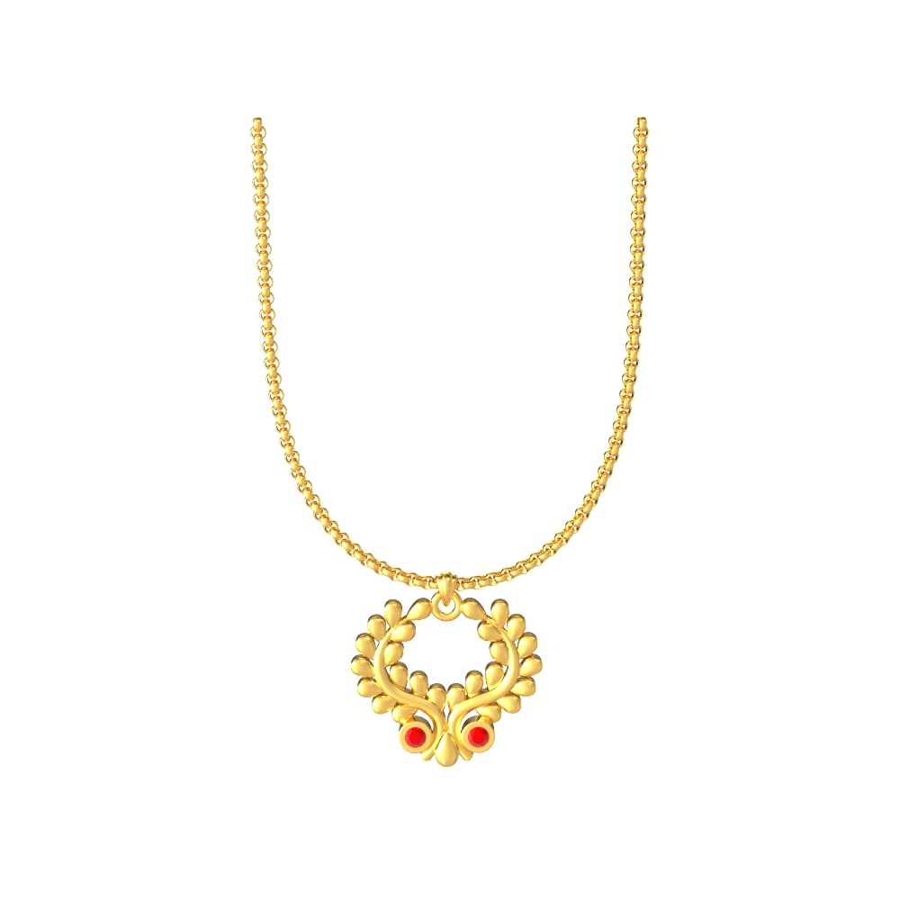 Traditional-Flower-Gold-Pendant