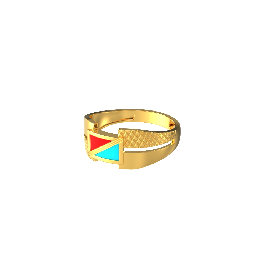 Delightful-Rectangle-Gold-Ring-Collection