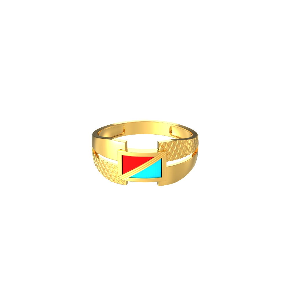 Delightful-Rectangle-Gold-Ring