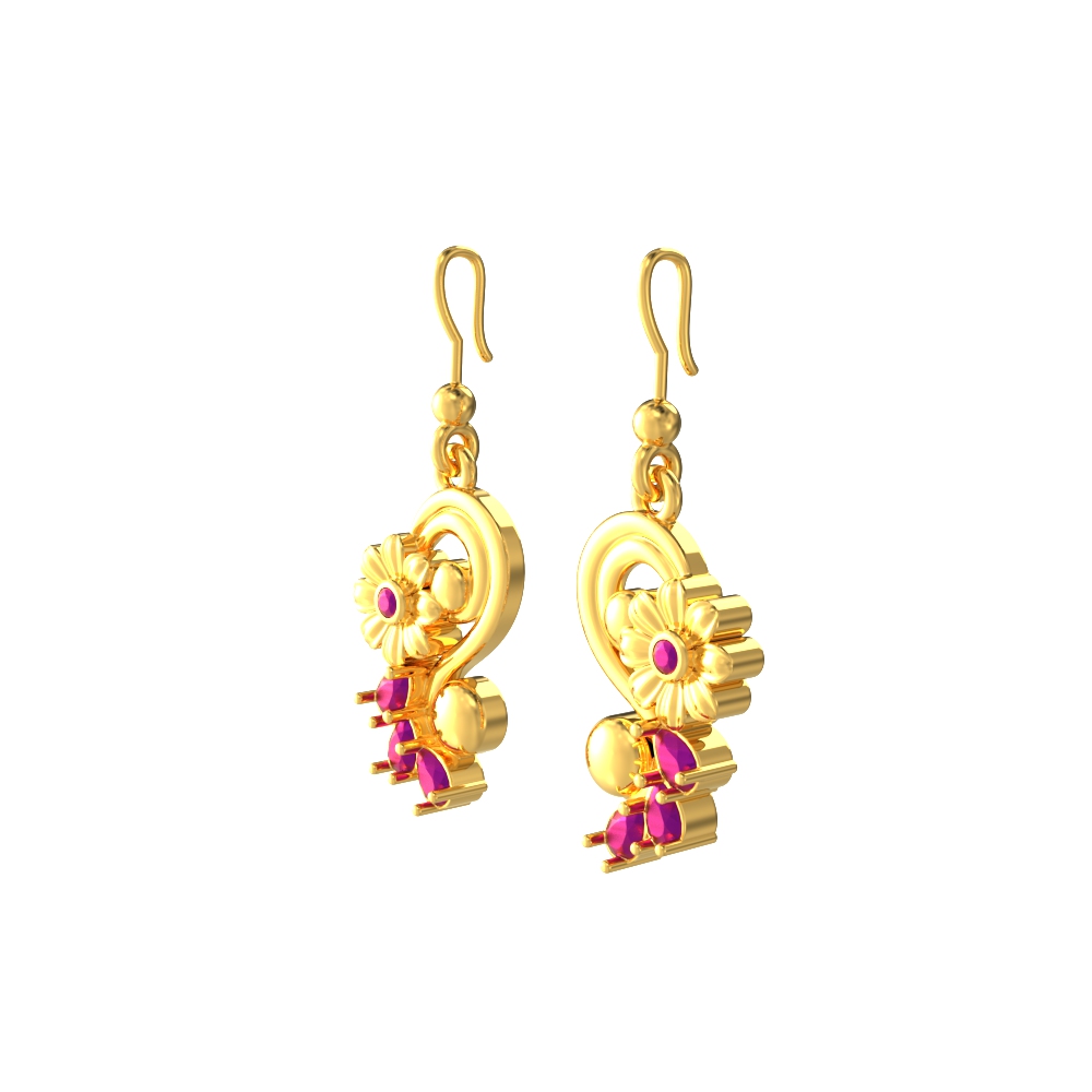 Flora-Gold-Earring-Collections