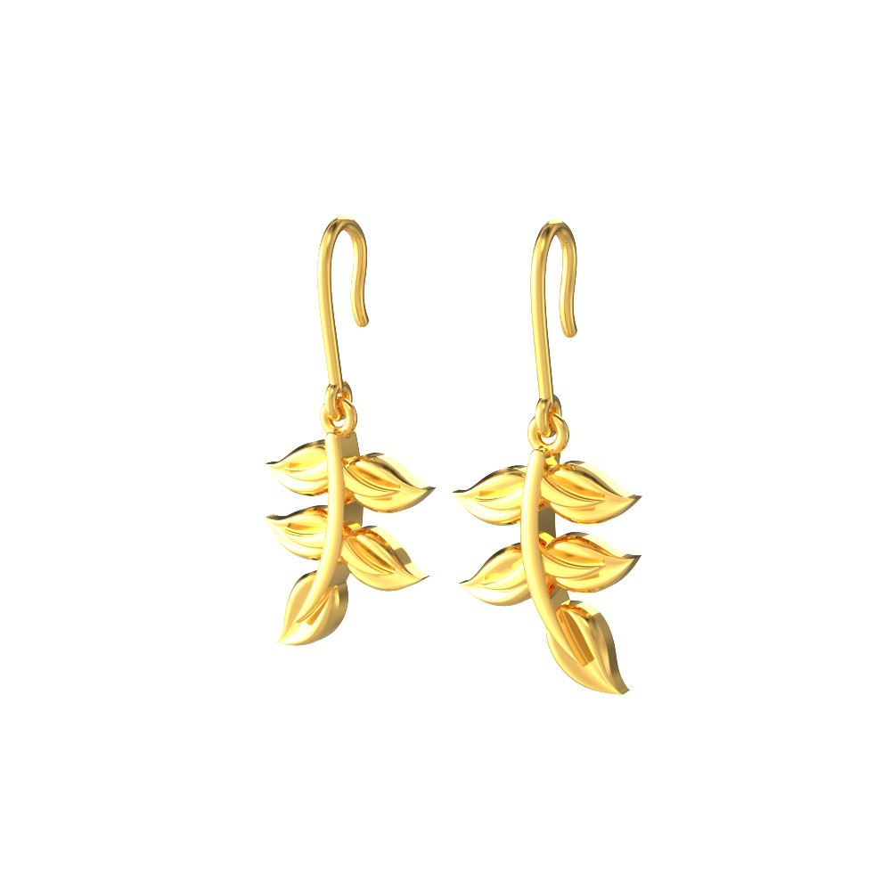Nature-Gold-Earring