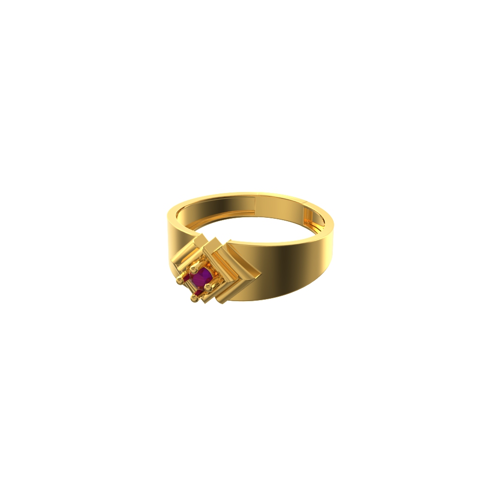 Pleasant-Rectangle-Gold-Ring-Collection