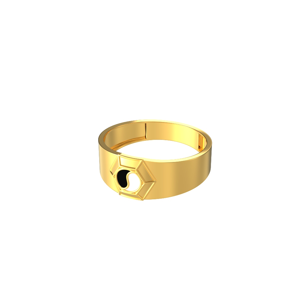 Pleasant-hexagon-Gold-Ring-Collection
