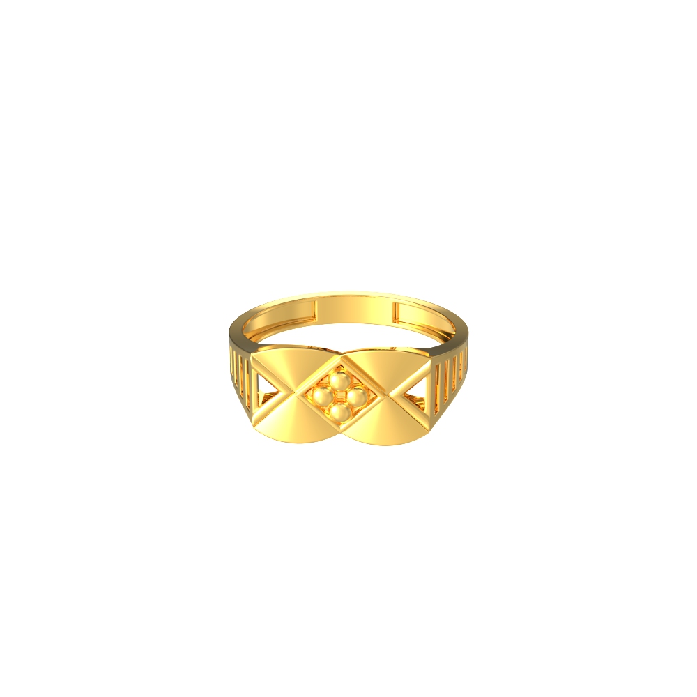 Vibrant-Rectangular-Gold-Ring