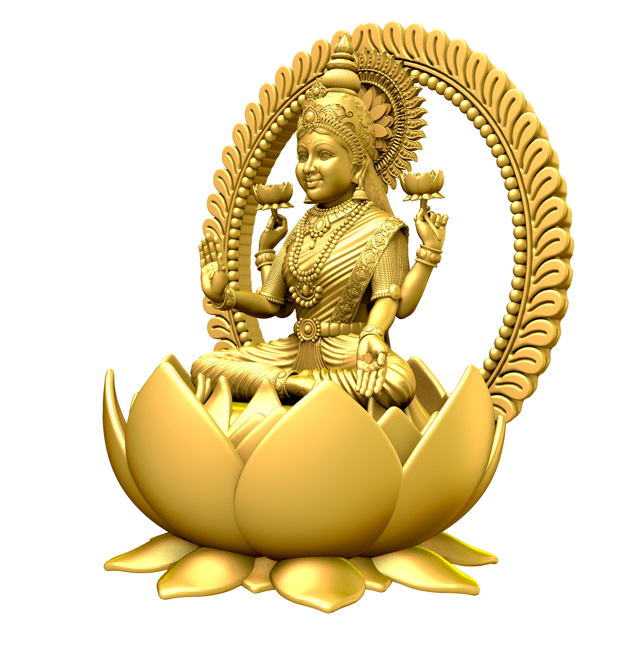 Malakshmi-statue