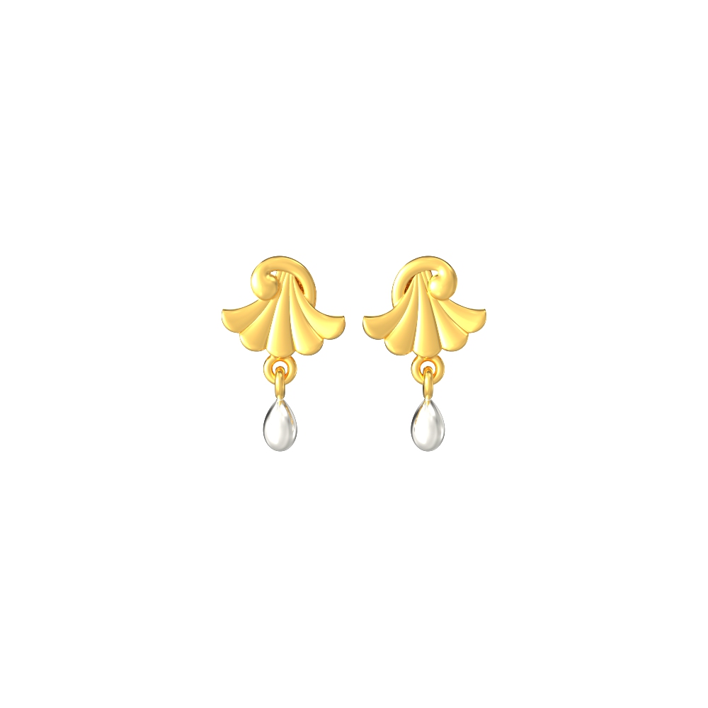 Golden-Cascade-Earrings