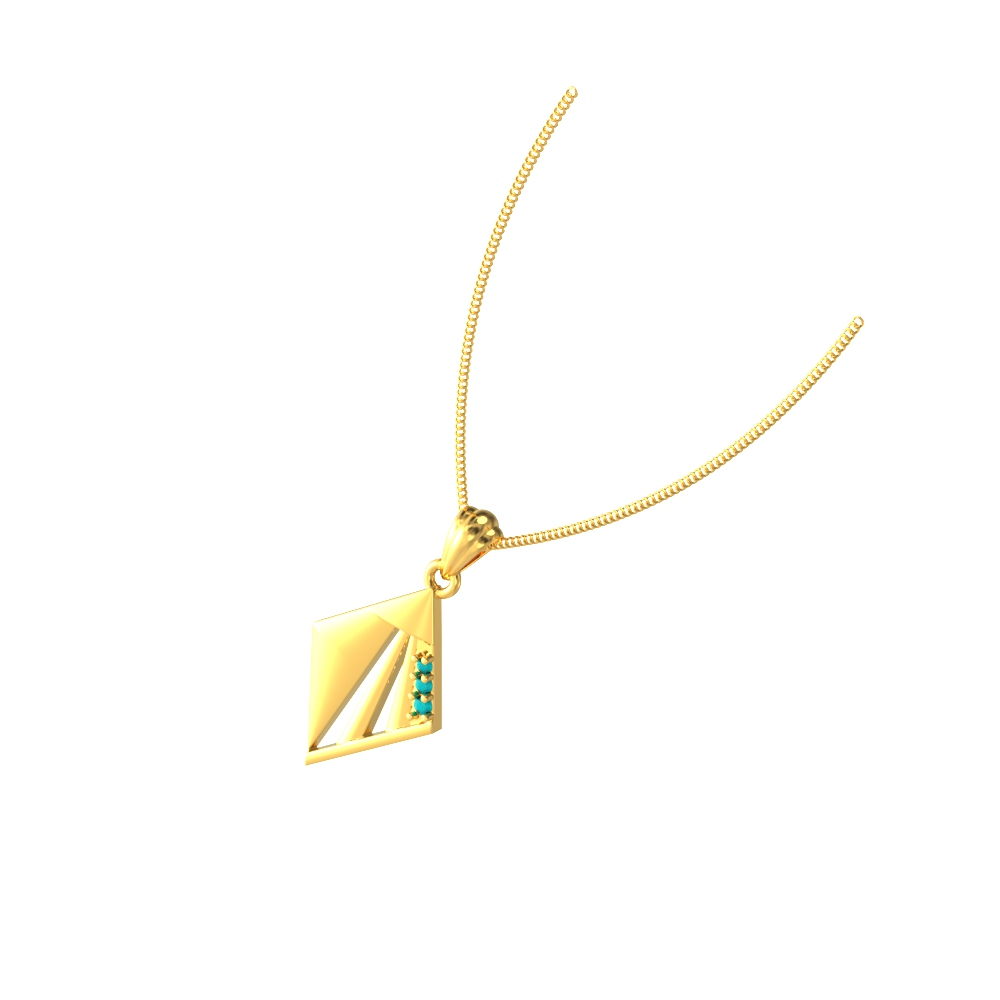Spe-Gold-Edgy-Triangle-Pendant
